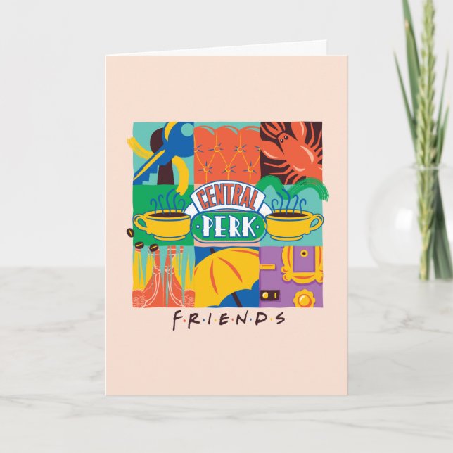 FRIENDS™ | Central Perk Vibrant Graphic Card (Front)