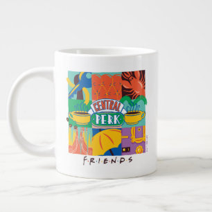 FRIENDS™ Central Perk Vibrant Graphic Giant Coffee Mug
