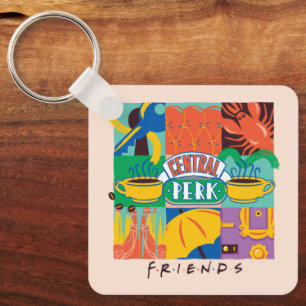 FRIENDS™   Central Perk Vibrant Graphic Keychain