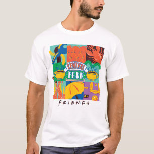 FRIENDS™   Central Perk Vibrant Graphic T-Shirt