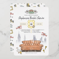 FRIENDS™ | Central Perk Watercolor Bridal Shower