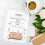 FRIENDS™ | Central Perk Watercolor Bridal Shower Invitation