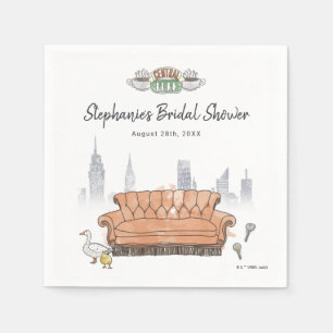 FRIENDS™ Central Perk Watercolor Bridal Shower Napkins