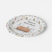 FRIENDS™ | Central Perk Watercolor Bridal Shower Paper Plates (Angled)