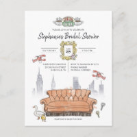 FRIENDS™ | Central Perk Watercolor Bridal Shower