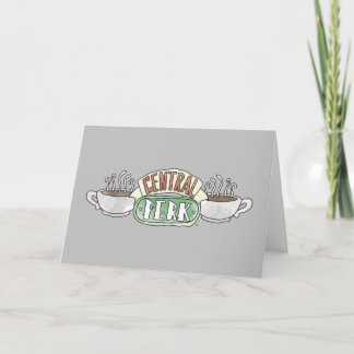 FRIENDS™ | Central Perk Watercolor Logo Card