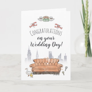 FRIENDS™ | Central Perk Wedding Card