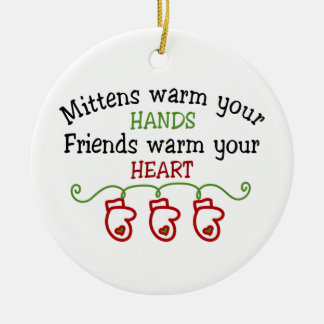 Friends Ceramic Ornament
