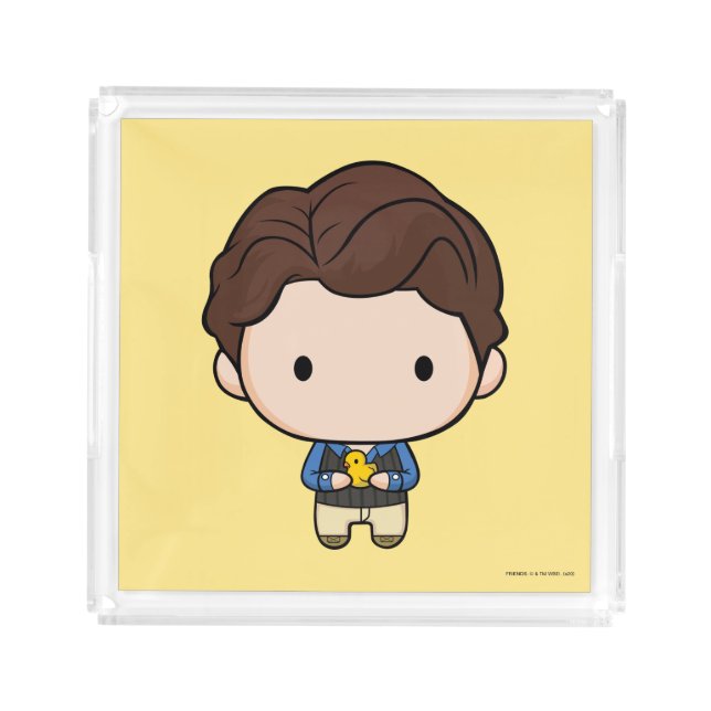 FRIENDS™ | Chandler Chibi Acrylic Tray (Front)