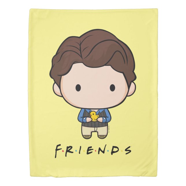 FRIENDS™ | Chandler Chibi Duvet Cover (Front)