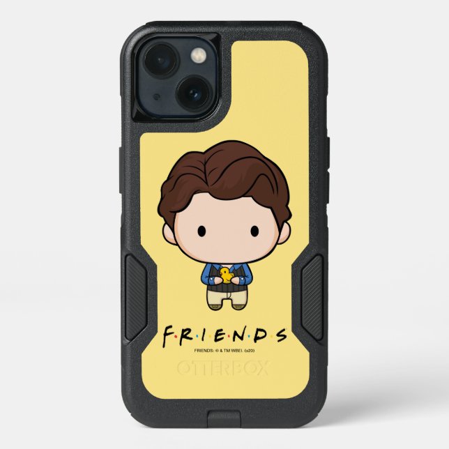 FRIENDS™ | Chandler Chibi Otterbox iPhone Case (Back)