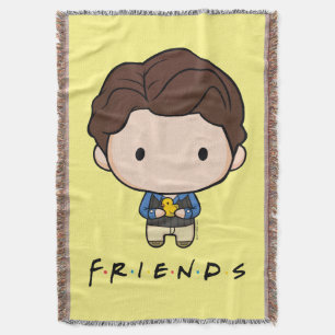 FRIENDS™ Chandler Chibi Throw Blanket