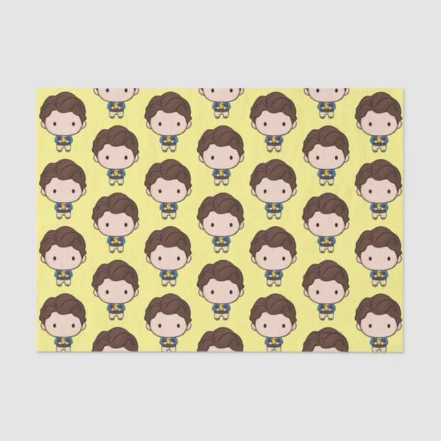 FRIENDS™ | Chandler Chibi Tissue Paper (Front)