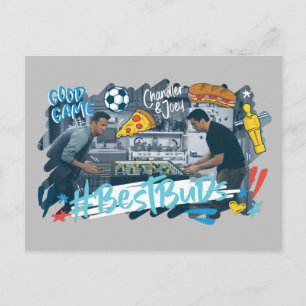 FRIENDS™ Chandler & Joey - Best Buds Invitation Postcard