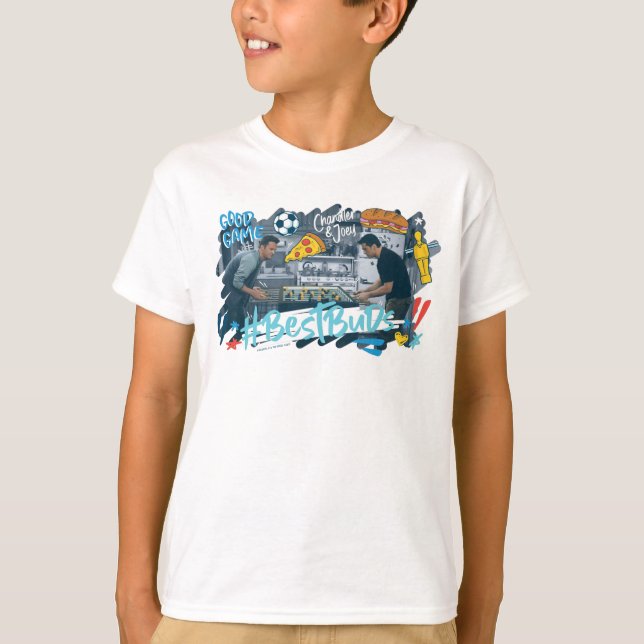 FRIENDS™ | Chandler & Joey - Best Buds T-Shirt (Front)
