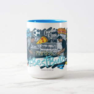 FRIENDS™ Chandler & Joey - Best Buds Two-Tone Coffee Mug