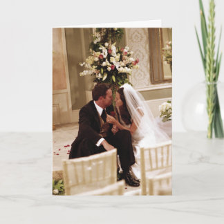 FRIENDS™ | Chandler & Monica Married Card