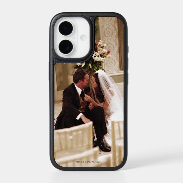 FRIENDS™ | Chandler & Monica Married Otterbox iPhone Case (Back)