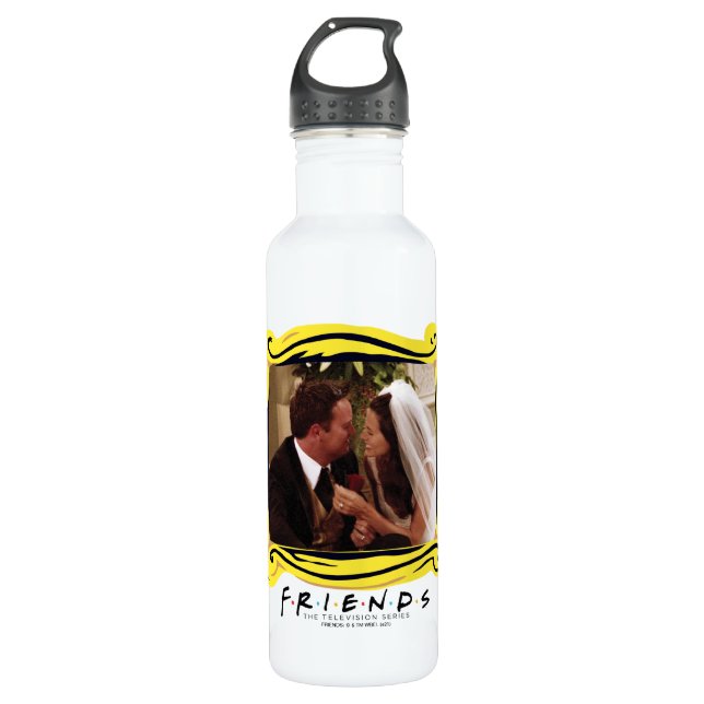 FRIENDS™ | Chandler & Monica Married Stainless Steel Water Bottle (Front)