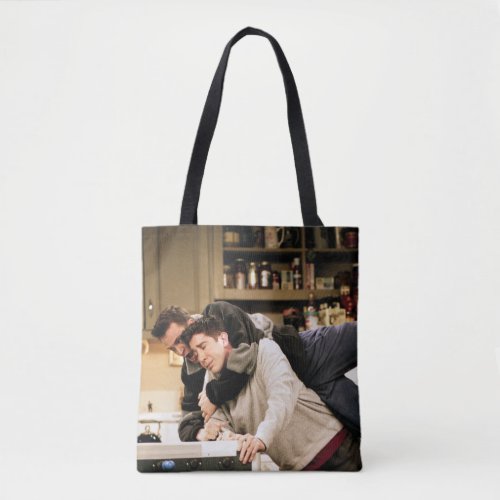 FRIENDS  Chandler Stopping Ross Tote Bag