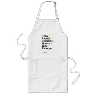 FRIENDS™ Character Names Long Apron