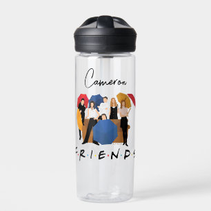 FRIENDS™ Character Silhouette   Add Your Name Water Bottle