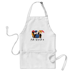 FRIENDS™ Character Silhouette Adult Apron