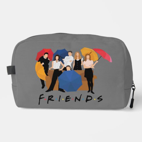 FRIENDSâ Character Silhouette Dopp Kit