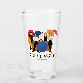 FRIENDS™ Character Silhouette Glass