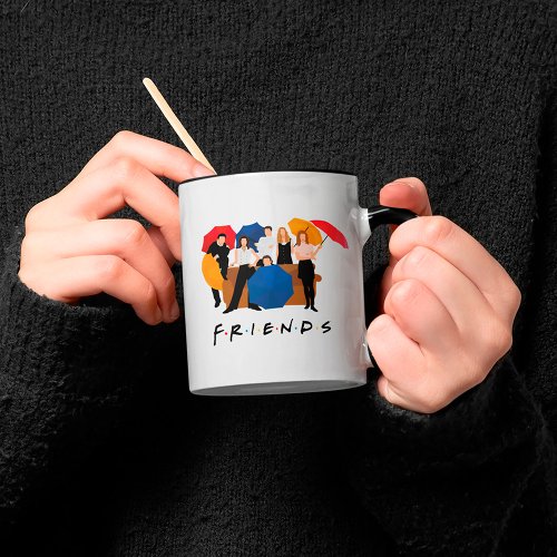 FRIENDSâ Character Silhouette Mug