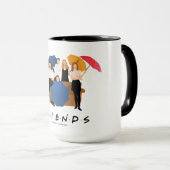 FRIENDS™ Character Silhouette Mug (Front Right)