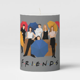 FRIENDS™ Character Silhouette Pillar Candle