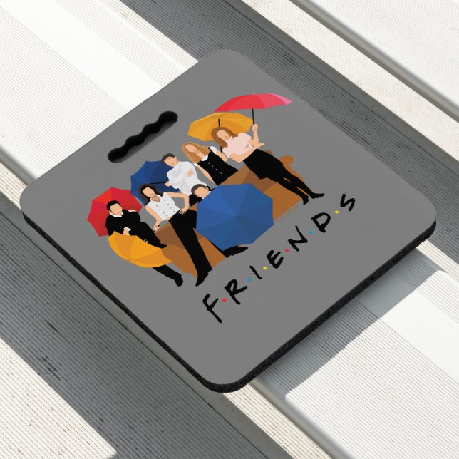FRIENDS™ Character Silhouette Seat Cushion (In Situ)