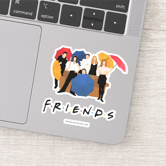 FRIENDS™ Character Silhouette Sticker (Detail)