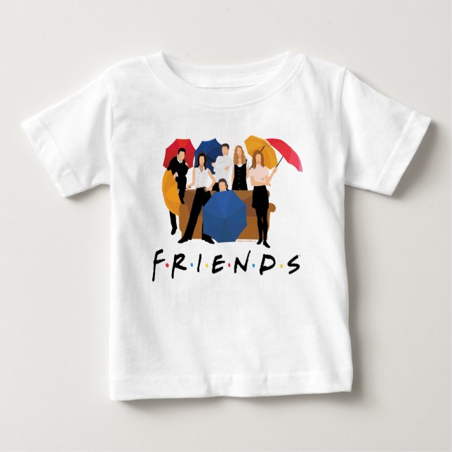 FRIENDS™ Character Silhouette T-Shirt (Front)