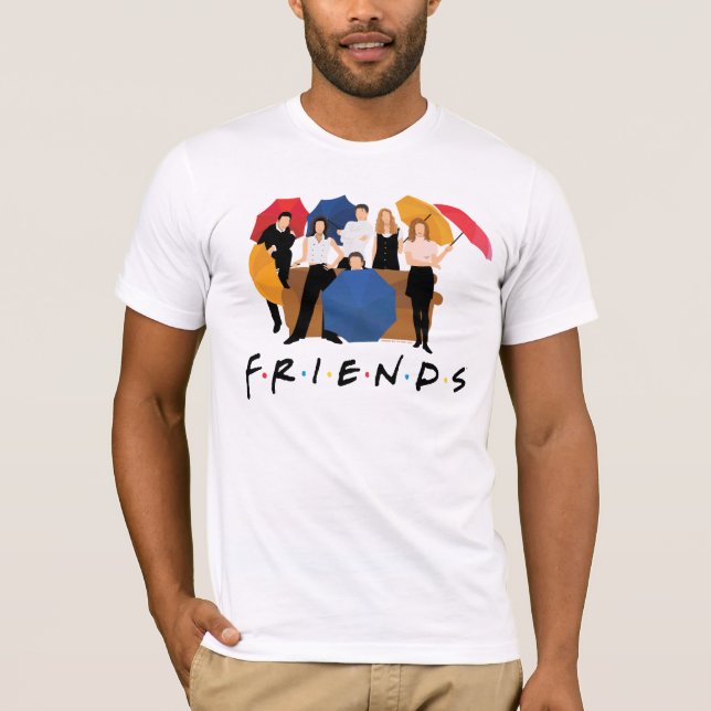 FRIENDS™ Character Silhouette T-Shirt (Front)