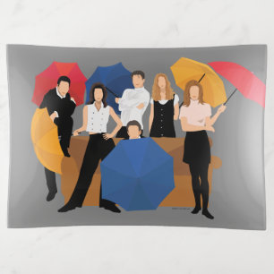 FRIENDS™ Character Silhouette Trinket Tray