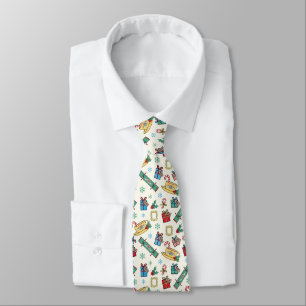 FRIENDS™   Christmas Icon Pattern Neck Tie