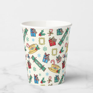 FRIENDS™   Christmas Icon Pattern Paper Cups