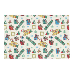 FRIENDS™   Christmas Icon Pattern Placemat