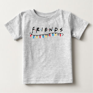 FRIENDS™ Christmas Lights Logo Baby T-Shirt
