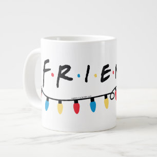 FRIENDS™   Christmas Lights Logo Giant Coffee Mug