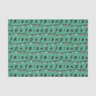 FRIENDS™   Christmas Lights Logo Tissue Paper