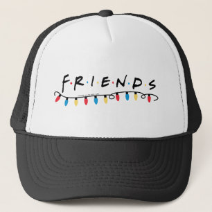 FRIENDS™ Christmas Lights Logo Trucker Hat