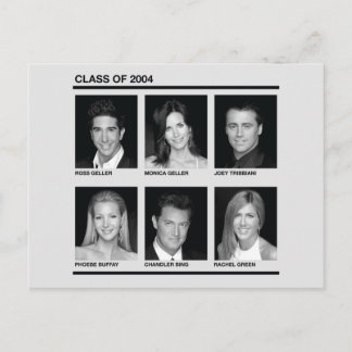 FRIENDS™ | Class of 2004 Invitation Postcard