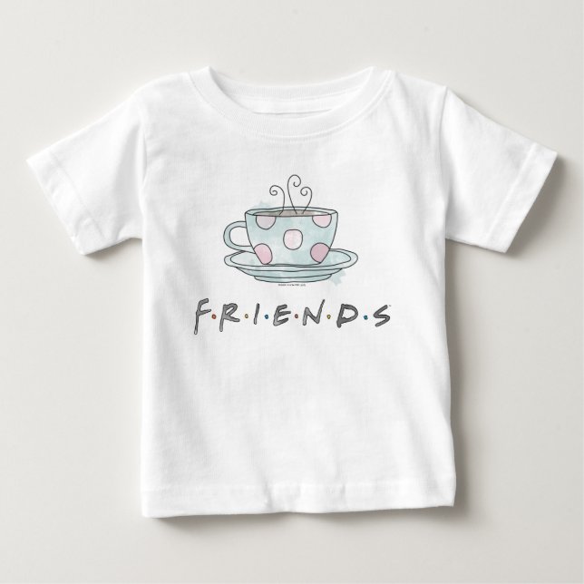 FRIENDS™ | Coffee Mug Watercolor Baby T-Shirt (Front)