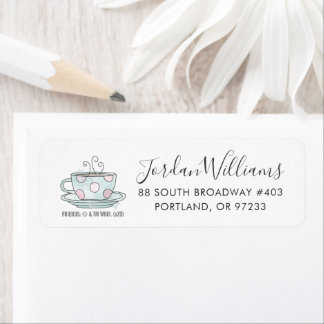 FRIENDS™ | Coffee Mug Watercolor Label