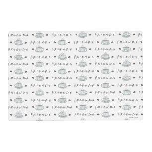 FRIENDS™ Coffee Mug Watercolor Pattern Placemat