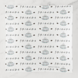 FRIENDS™   Coffee Mug Watercolor Pattern Trinket Tray