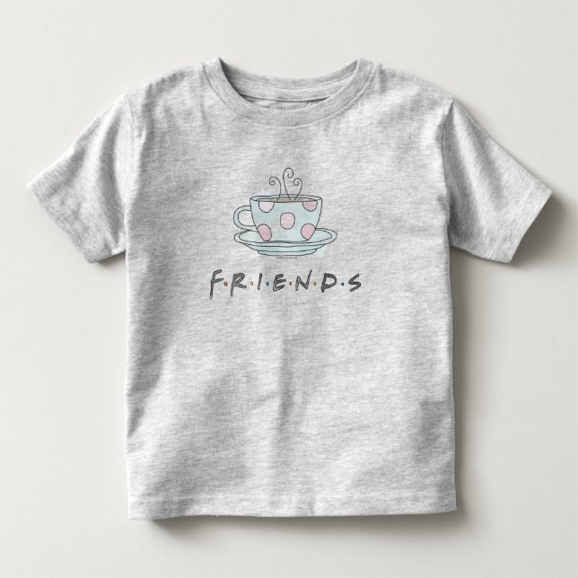 FRIENDS™ | Coffee Mug Watercolor Toddler T-shirt (Front)